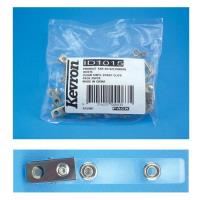 kevron pouch lapel id clip with vinyl strap no pin bag/25